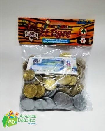 BOLSA DE MONEDA Y BILLETE