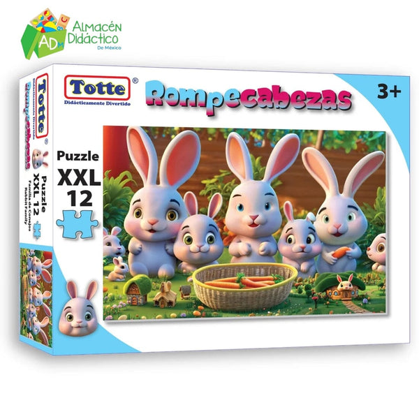 ROMPECABEZAS FAMILIA DE CONEJOS