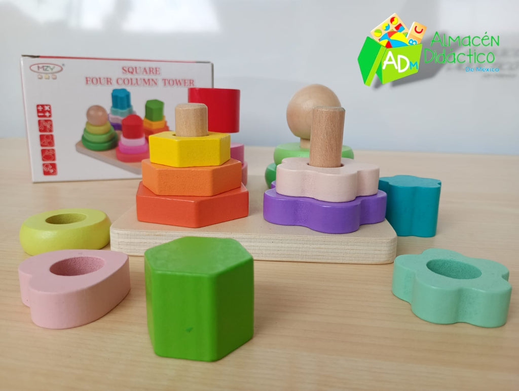 Juego de Figuras Apila bles para Niños