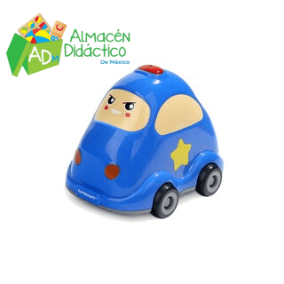 CARRITO DE POLICIA CON ROMPECABEZAS