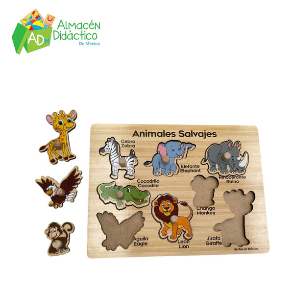 RESAQUE CON PIJA ANIMALES SALVAJES