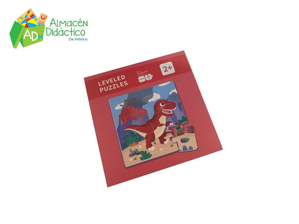 ROMPECABEZAS 3 EN 1 DINOSAURIOS