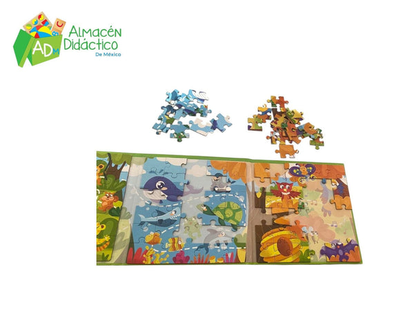 ROMPECABEZAS 3 EN 1 SELVA