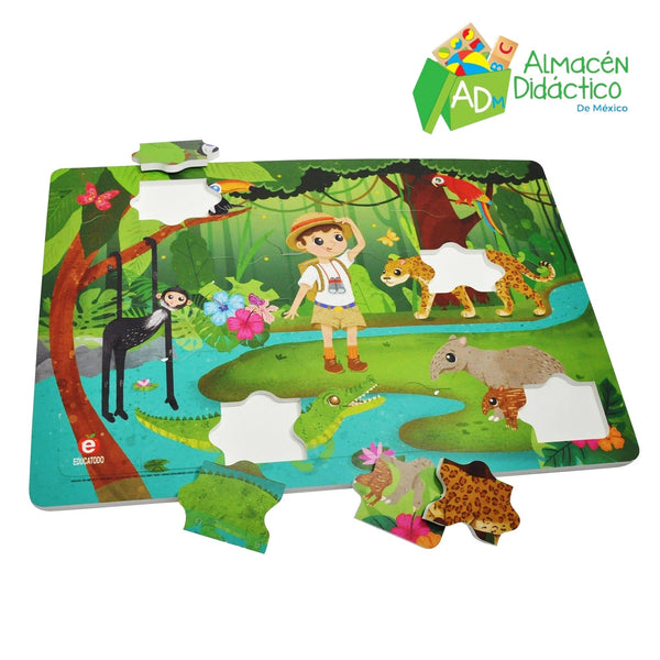 ROMPECABEZAS EXPLORADOR DE LA SELVA