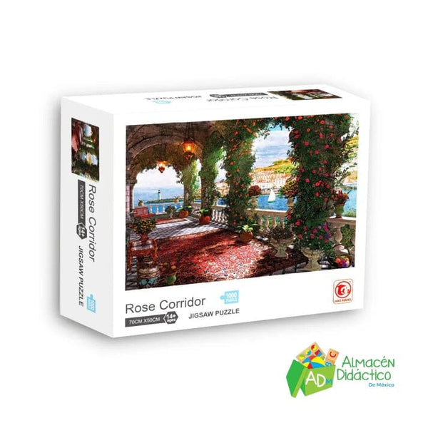 ROMPECABEZAS - PASILLO DE ROSAS 1000 PZAS.