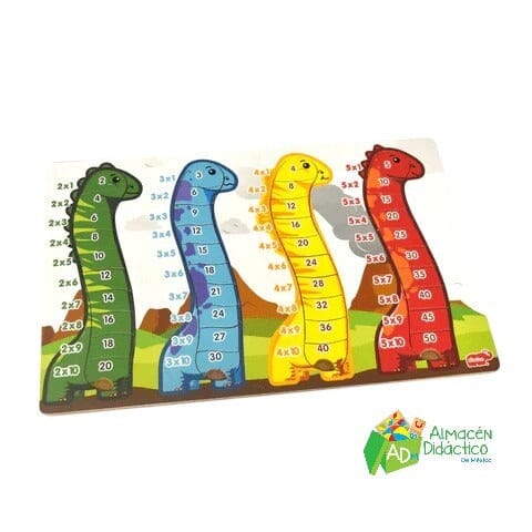 R TABLAS MULTIPLICAR MADERA