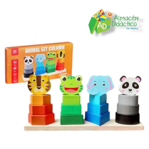 Set Columnas Animales