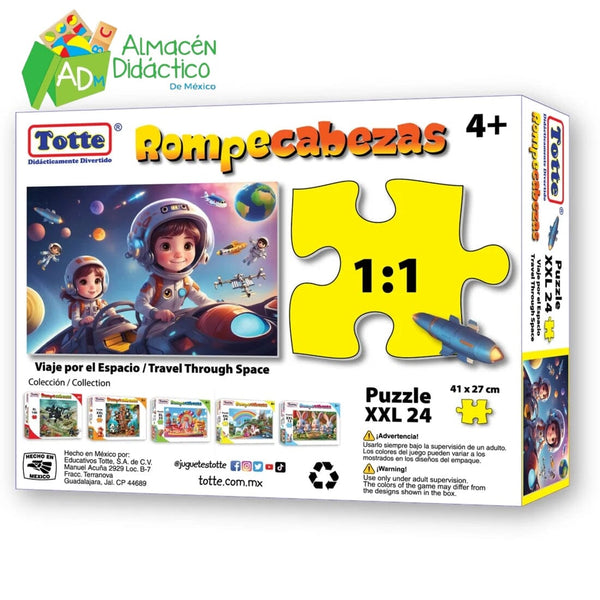 ROMPECABEZAS VIAJE POR EL ESPACIO