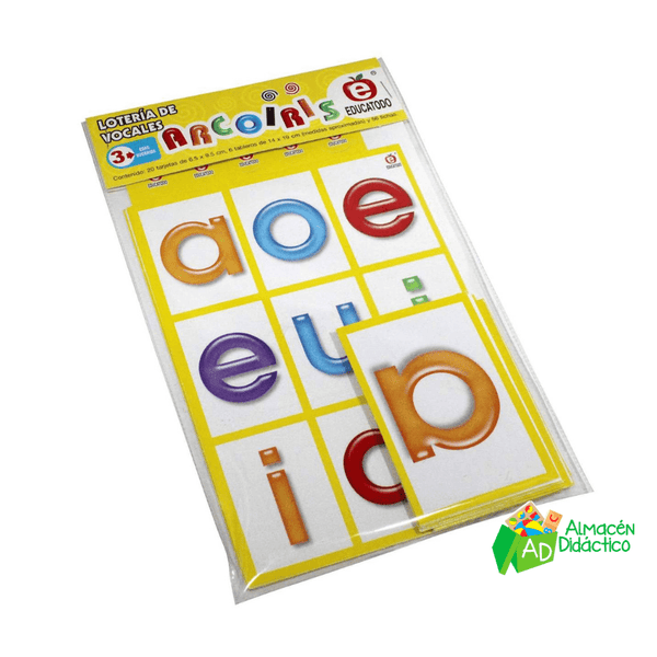 LOTERIA ARCOIRIS DE VOCALES