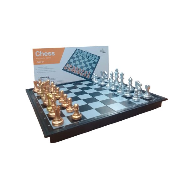 Ajedrez magnético - colores metálicos