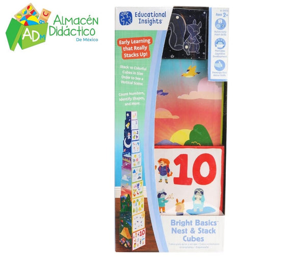 BRIGHT BASICS CUBOS PARA APILAR