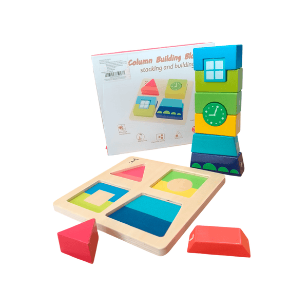 Bloques de construcción figuras geométricas