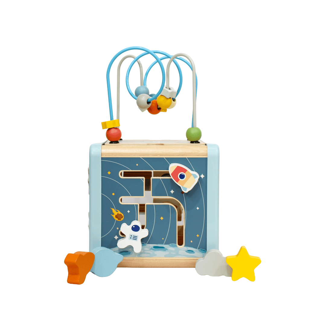 Cubo didáctico del espacio