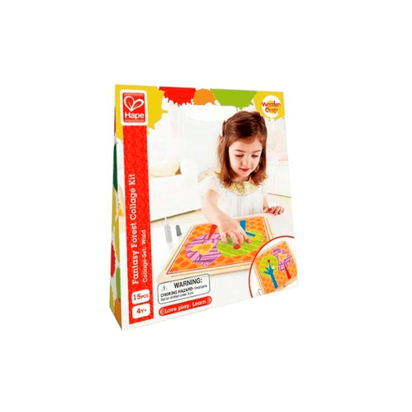 COLLAGE DEL BOSQUE FANTASTICO / FANTASY FOREST COLLAGE