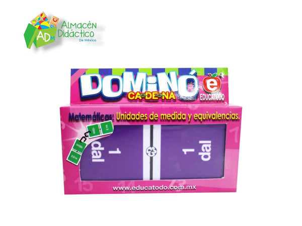 DOMINO MEDIDAS INGLESAS DE CAPACIDAD