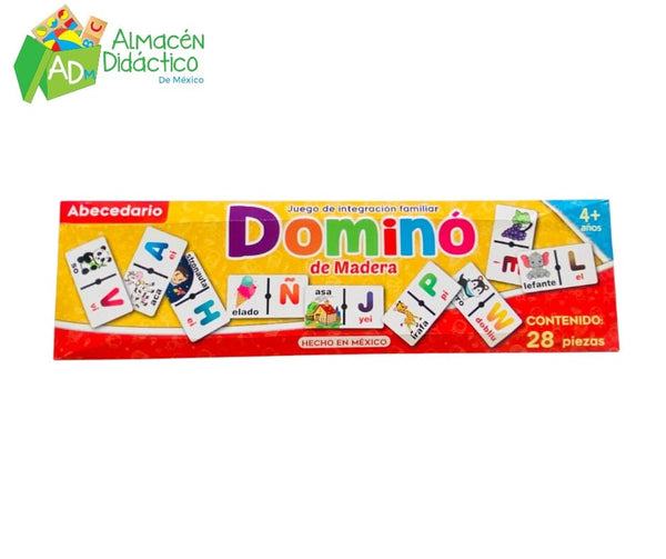 DOMINO DE LINEA ABECEDARIO