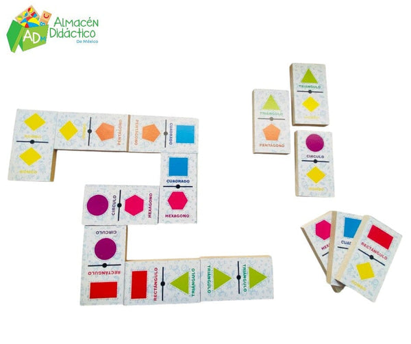 DOMINO DE LINEA FIGURAS GEOMETRICAS