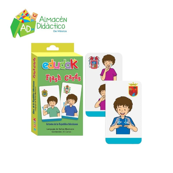 FLASH CARDS REPUBLICA MEXICANA LSM