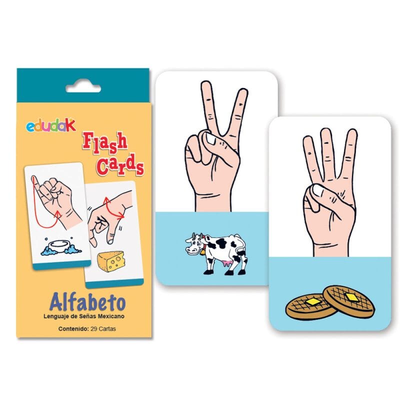 FLASH CARDS ABECEDARIO LSM