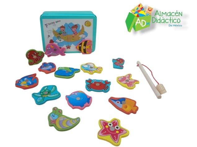 JUEGO DE PESCA PARA NIÑOS- AZUL