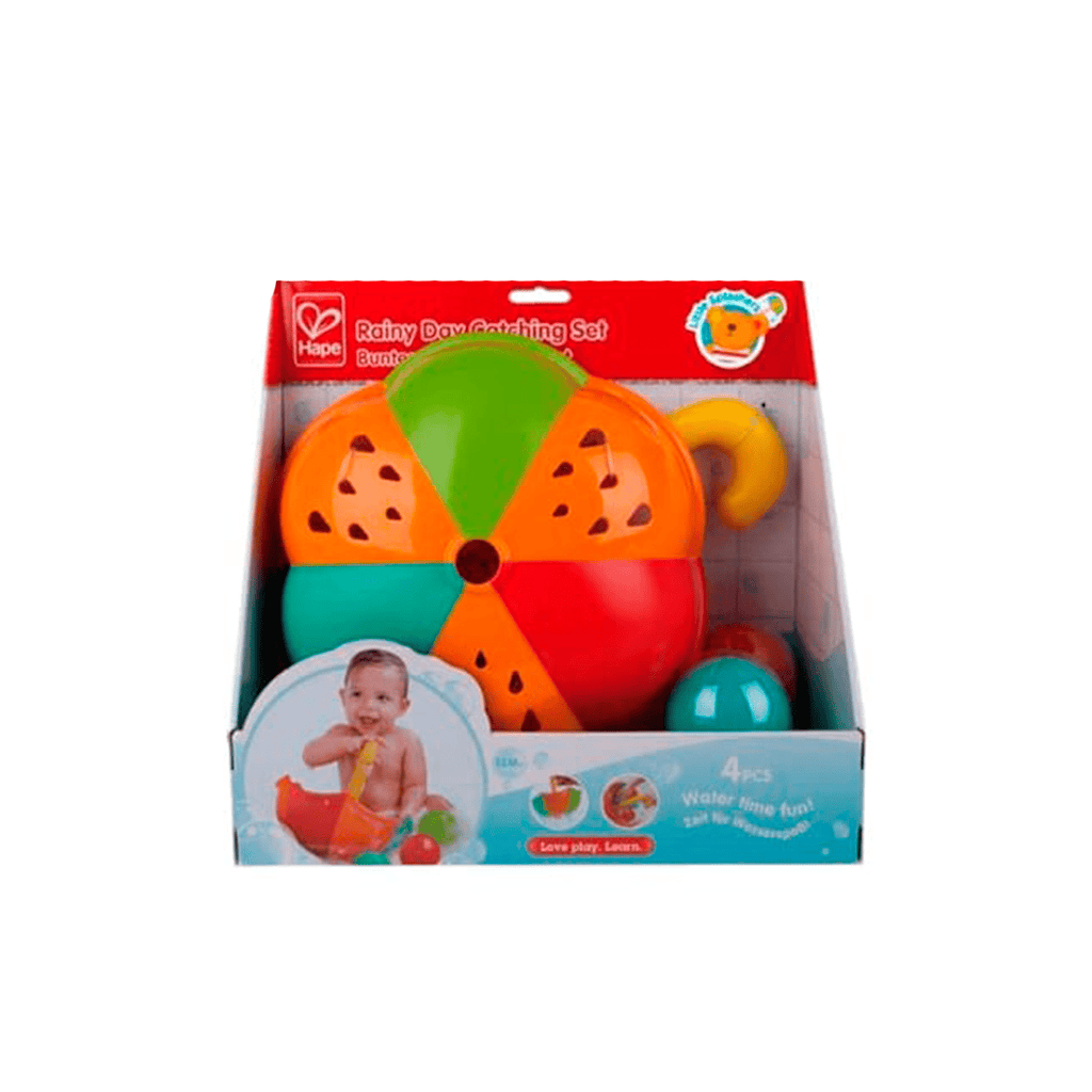 Juego de atrapar bolas día de lluvia Hape