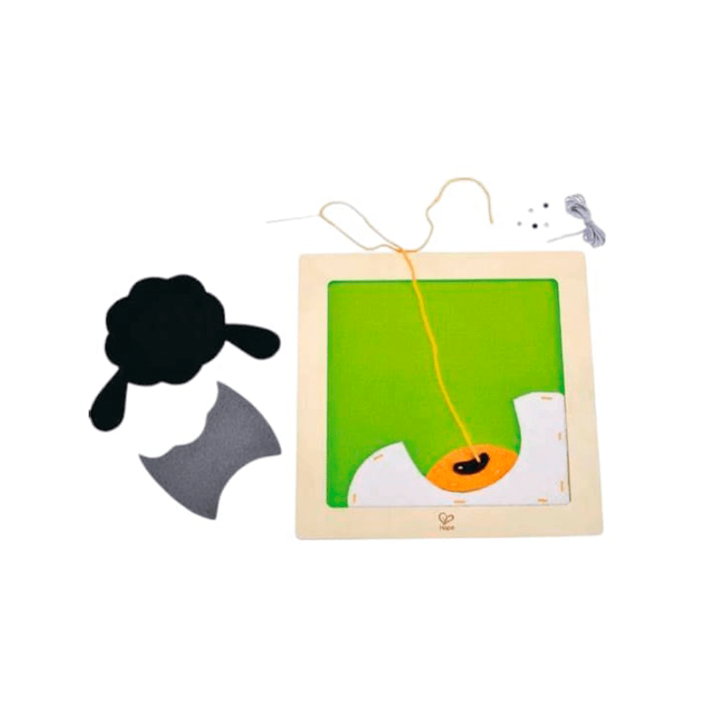 Kit bordado de oveja lanuda Hape