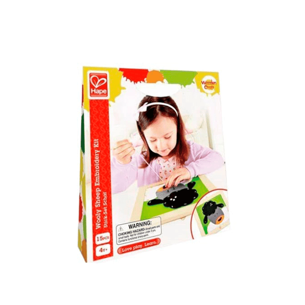 Kit bordado de oveja lanuda Hape