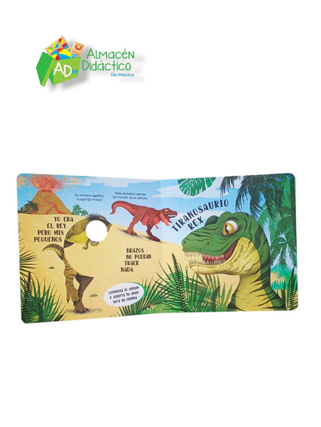 LIBRO-QUE SE ESCONDE EN LA OSCURIDAD DINOSAURIOS