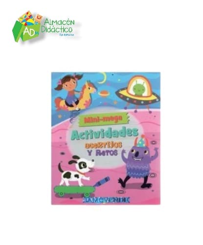 LIBRO MINI ACTIVIDAES ACERTIJOS Y RETOS