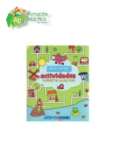 LIBRO MINI ACTIVIDAES LABERINTOS DIVERTIDOS