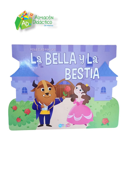 LIBRO PEQUE CLASI POP UP-LA BELLA Y LA BESTIA