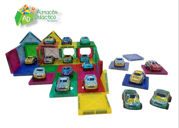 MAGNA TILES PISTA DE COCHES