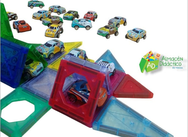 MAGNA TILES PISTA DE COCHES