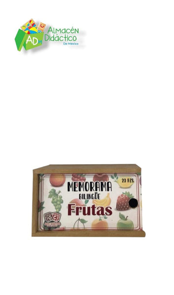 MEMORAMA BILINGÜE FRUTAS