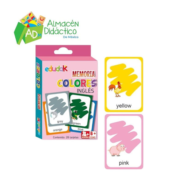 MEMORIA COLORES EN INGLES