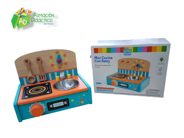 MINI COCINA CON RELOJ