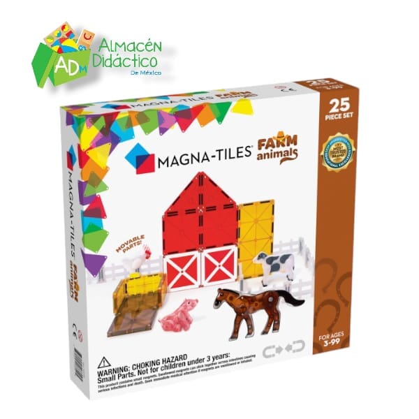 Magna Tiles de Construcción Granja para Niños