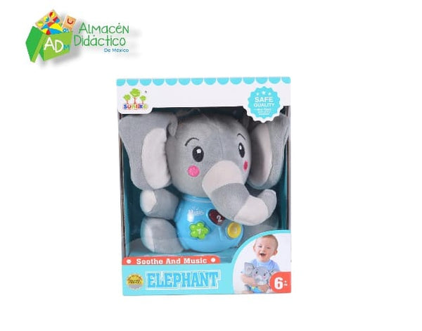 PELUCHE DIDACTICO- ELEFANTE