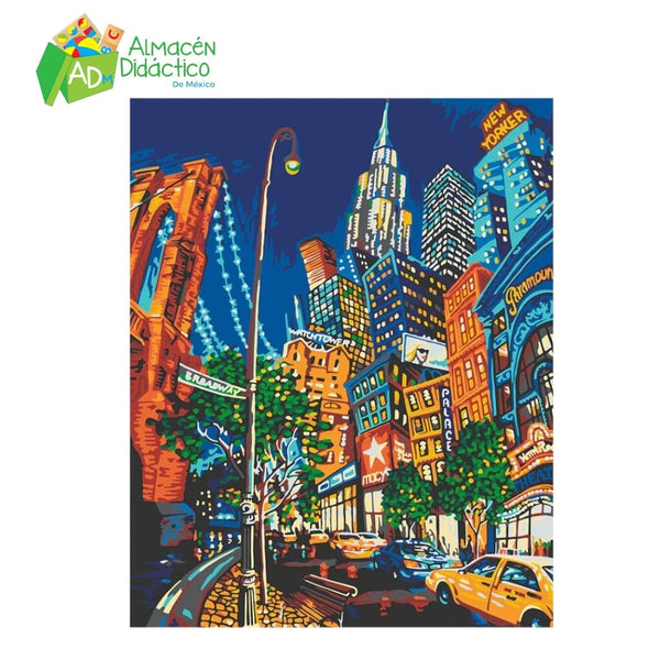 PINTA POR NUMERO - LA GRAN MANZANA