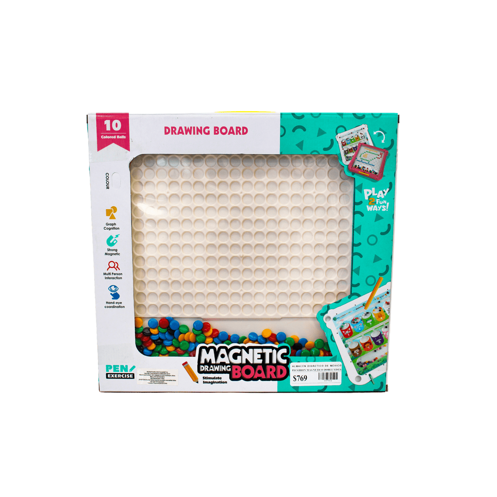 Pizarrón magnético doble vista