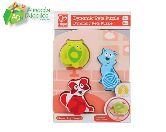 ROMPECABEZAS DINAMICO DE MASCOTAS - HAPE - DYNAMIC PET PUZZLE