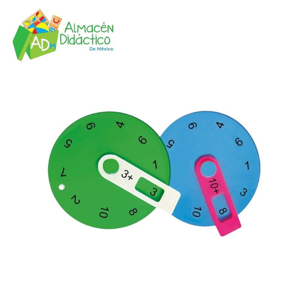 RUEDA ARITMÉTICA SUMA Y RESTA