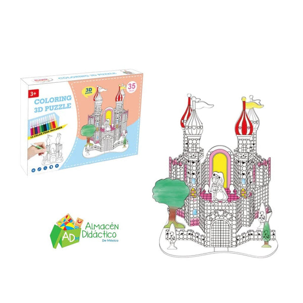 ROMPECABEZAS 3D CASTILLO 2