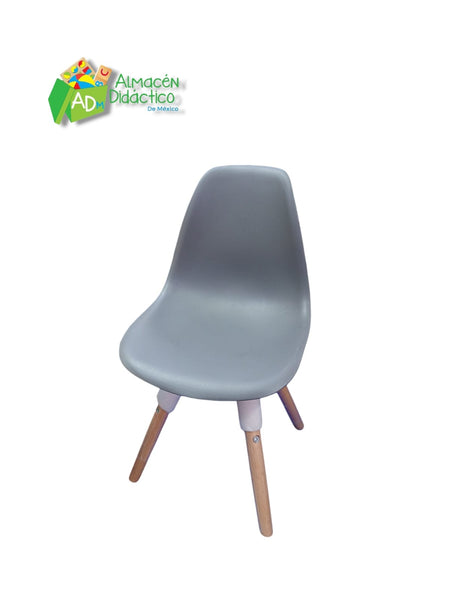 SILLA DE COLOR GRIS