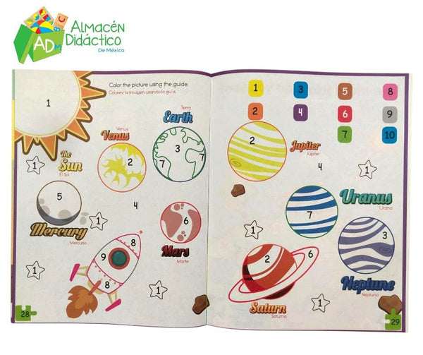 STEP BY STEP - NUMBERS 1 A TO 10