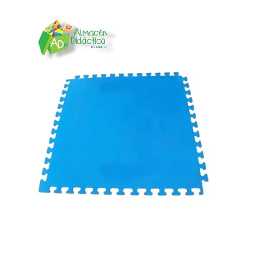 TAPETE FOAMY AZUL CIELO