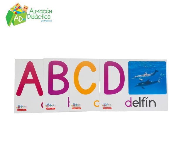 TARJETAS - ABECEDARIO ANIMALES Y OBJETOS