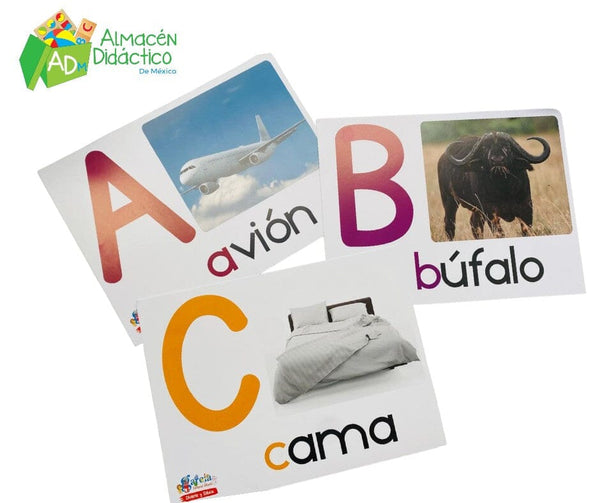 TARJETAS - ABECEDARIO ANIMALES Y OBJETOS