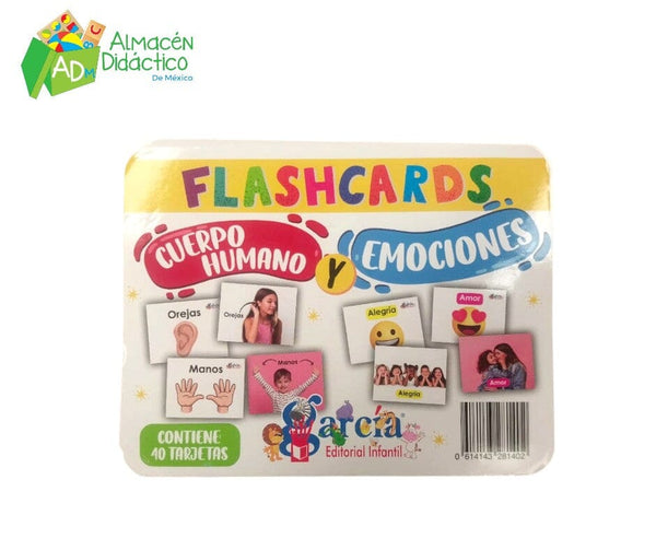 TARJETAS CUERPO HUMANO Y EMOCIONES