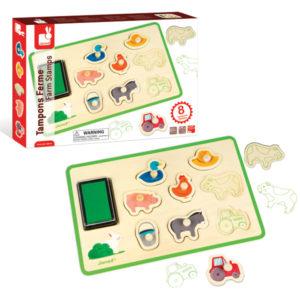 JUEGO DE SELLOS DE LA GRANJA